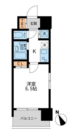 板橋区役所前駅 徒歩5分 3階の物件間取画像